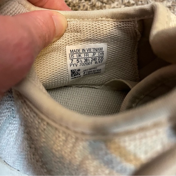 Adidas Tubular Shadow Ash Green Athletic White Shoes - Picture 6 of 10